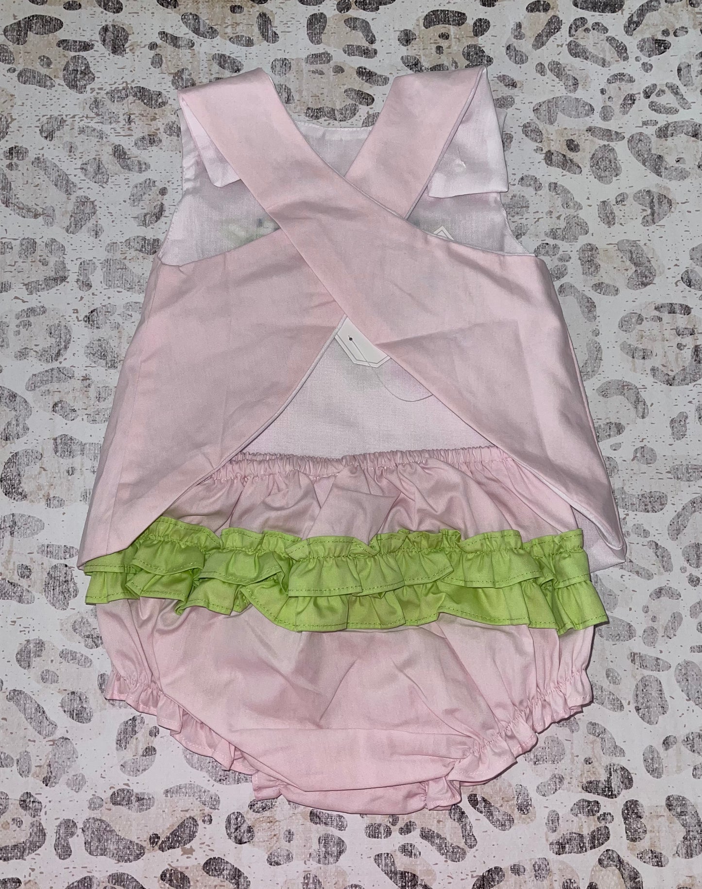 Lil Cactus Pink Turtle Appliqué Outfit Set