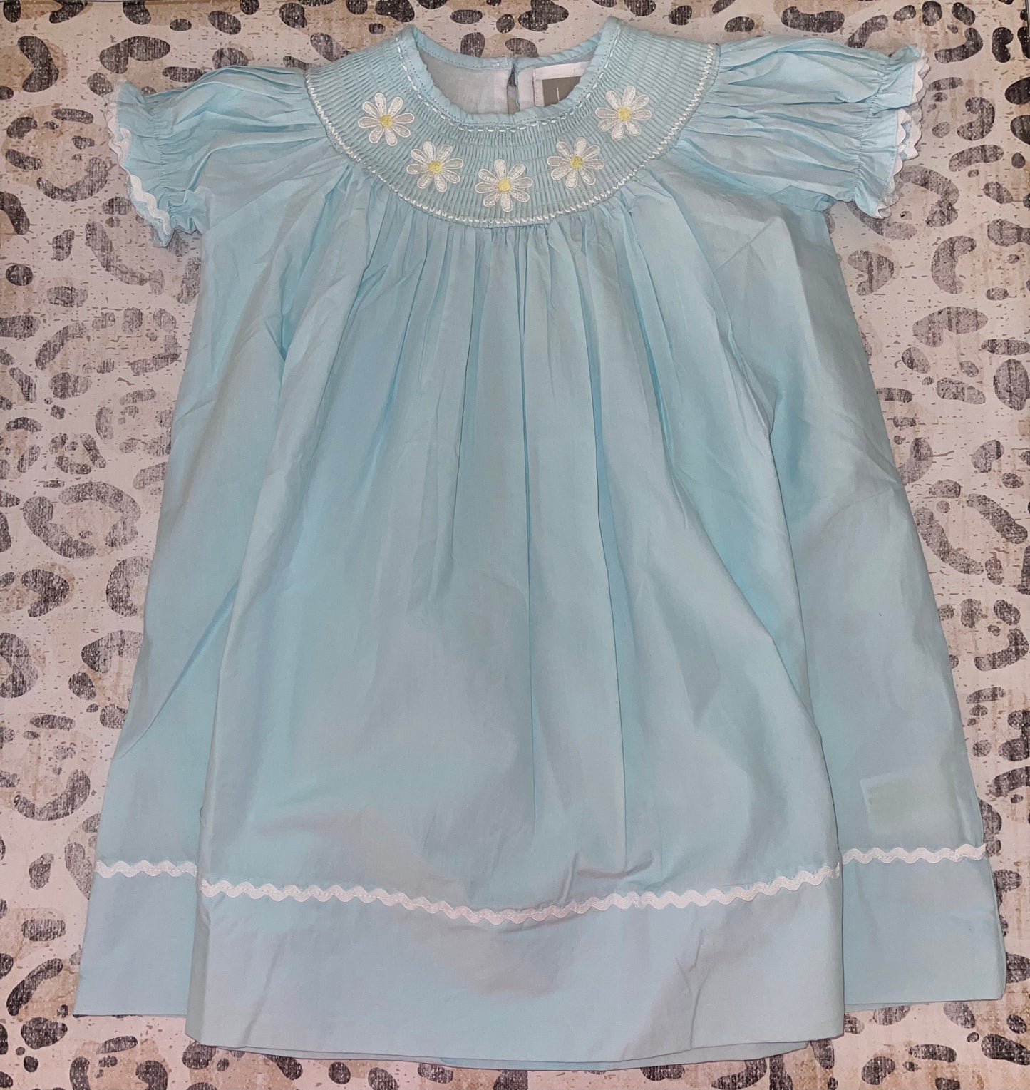 Lil Cactus Light Blue Daisy Dress