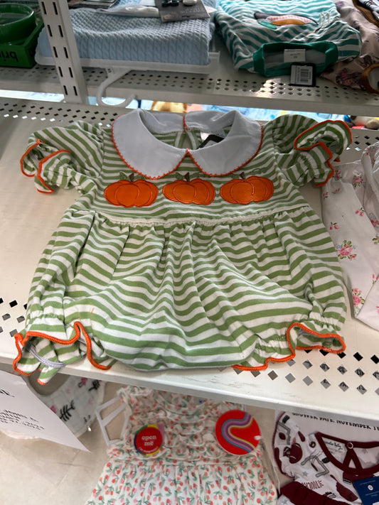 Pumpkin Bubble outfit - Holliman Baby