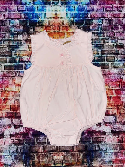 Mudpie Pink Ruffle Baby Bubble