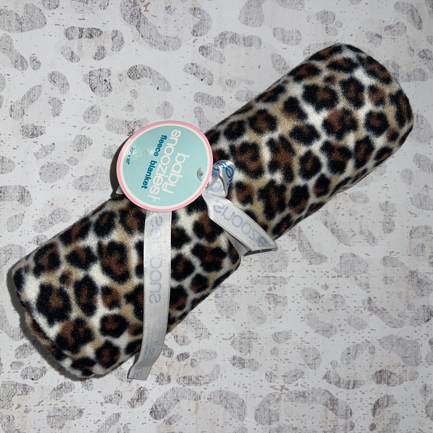 Baby Snoozies Leopard Print Fleece Blanket