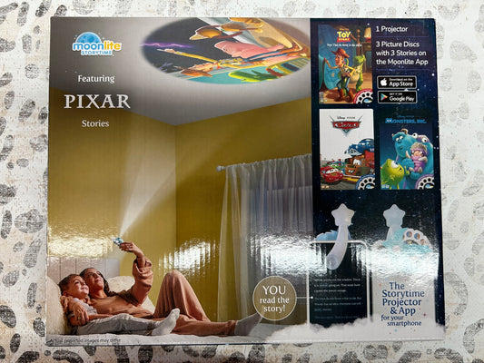 Moonlite Storytime Pixar 3 Story Projector pack