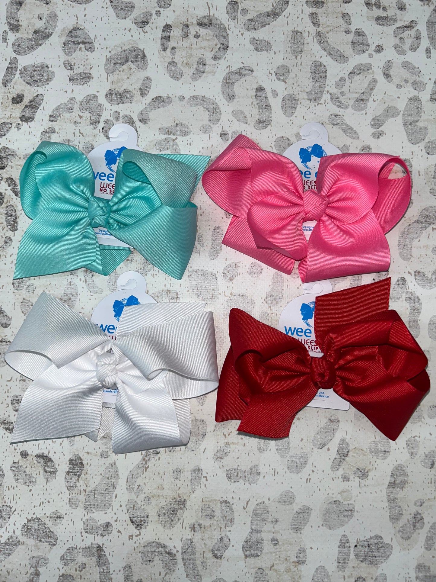 Wee Ones Classic Grosgrain Hair Bow (Knot Wrap)