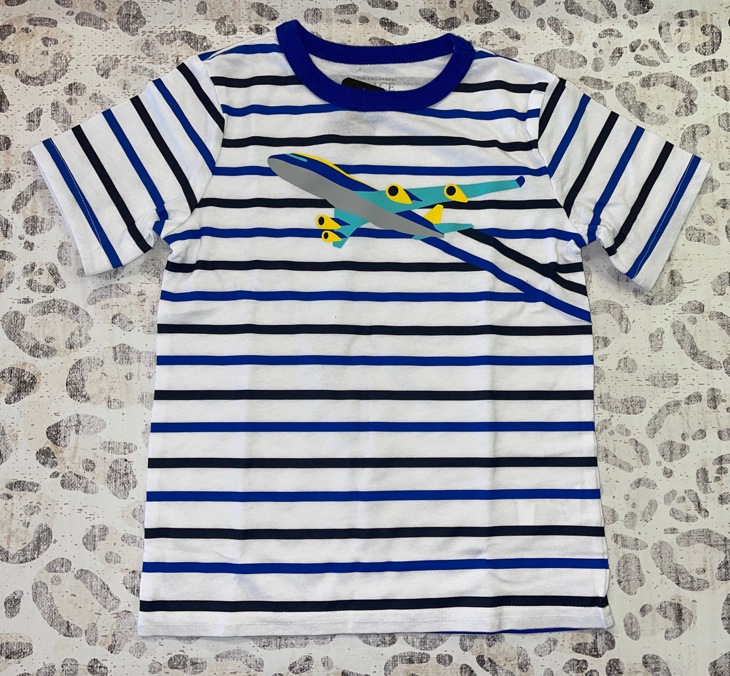 CP striped t shirt with airplane