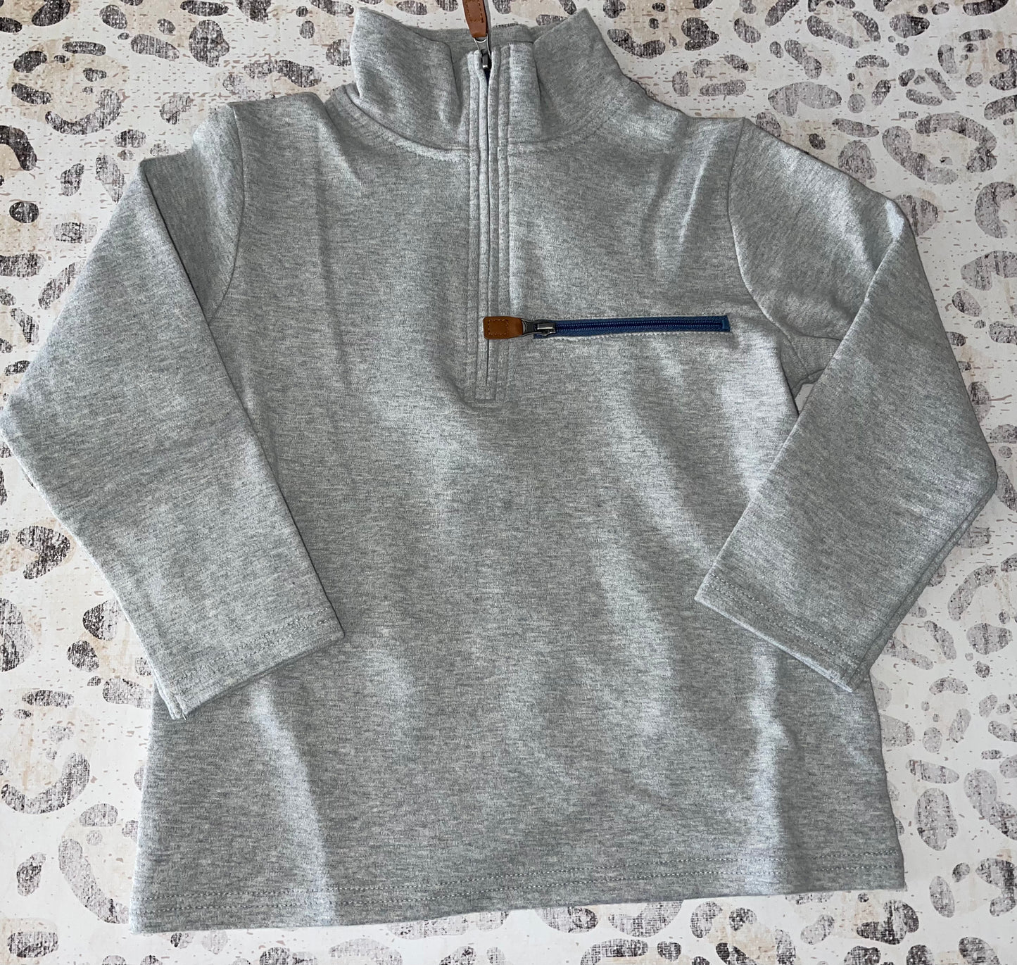 Millie Jay Kingston 1/4 Zip pullover - Grey