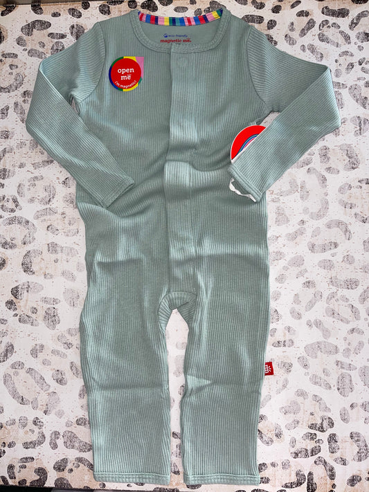 Magnetic Me Mist Ribbed Coverall