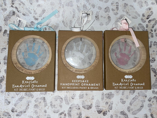 Mudpie Keepsake Handprint Ornament