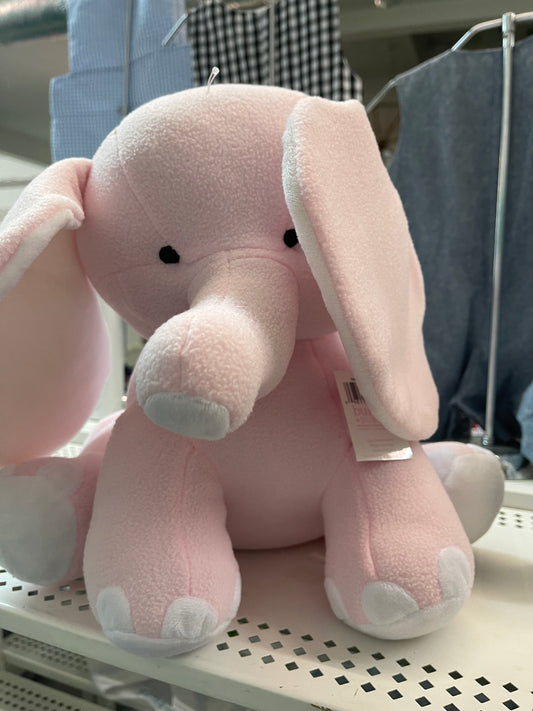 Pink Stuffed Elephants