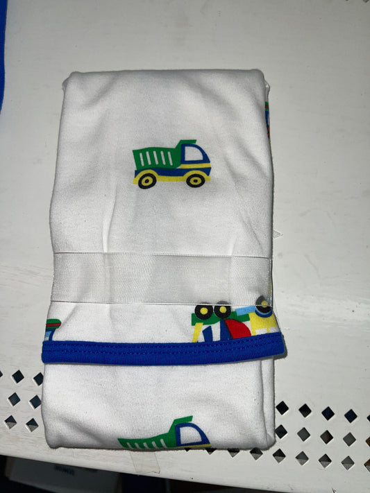 Construction burp cloth