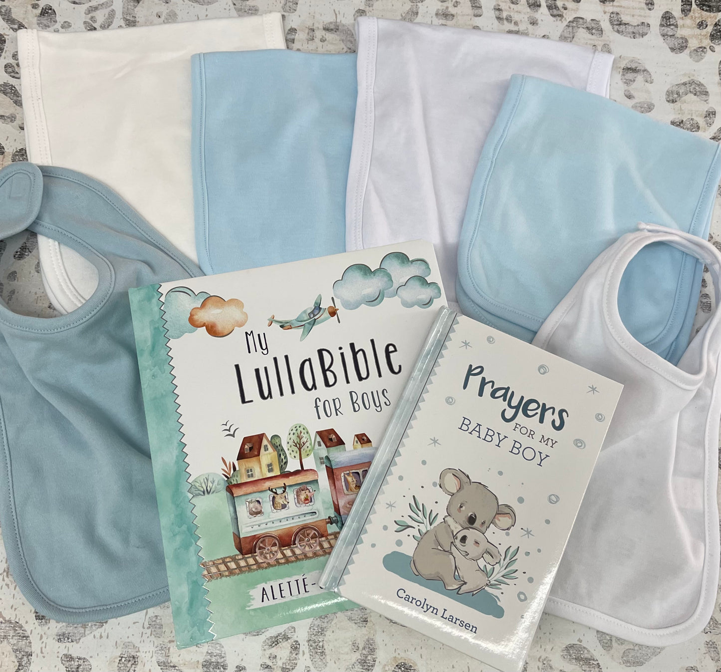 LullaBible, Prayer Book, Bibs, & Burp Cloths - Nichols Baby