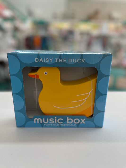 Jack Rabbit Creations Daisy the Duck Music Box