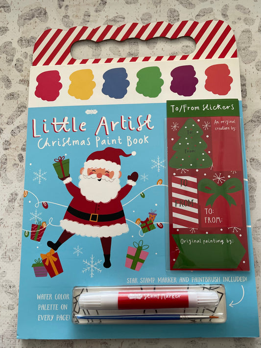 Mudpie Christmas Watercolor Book