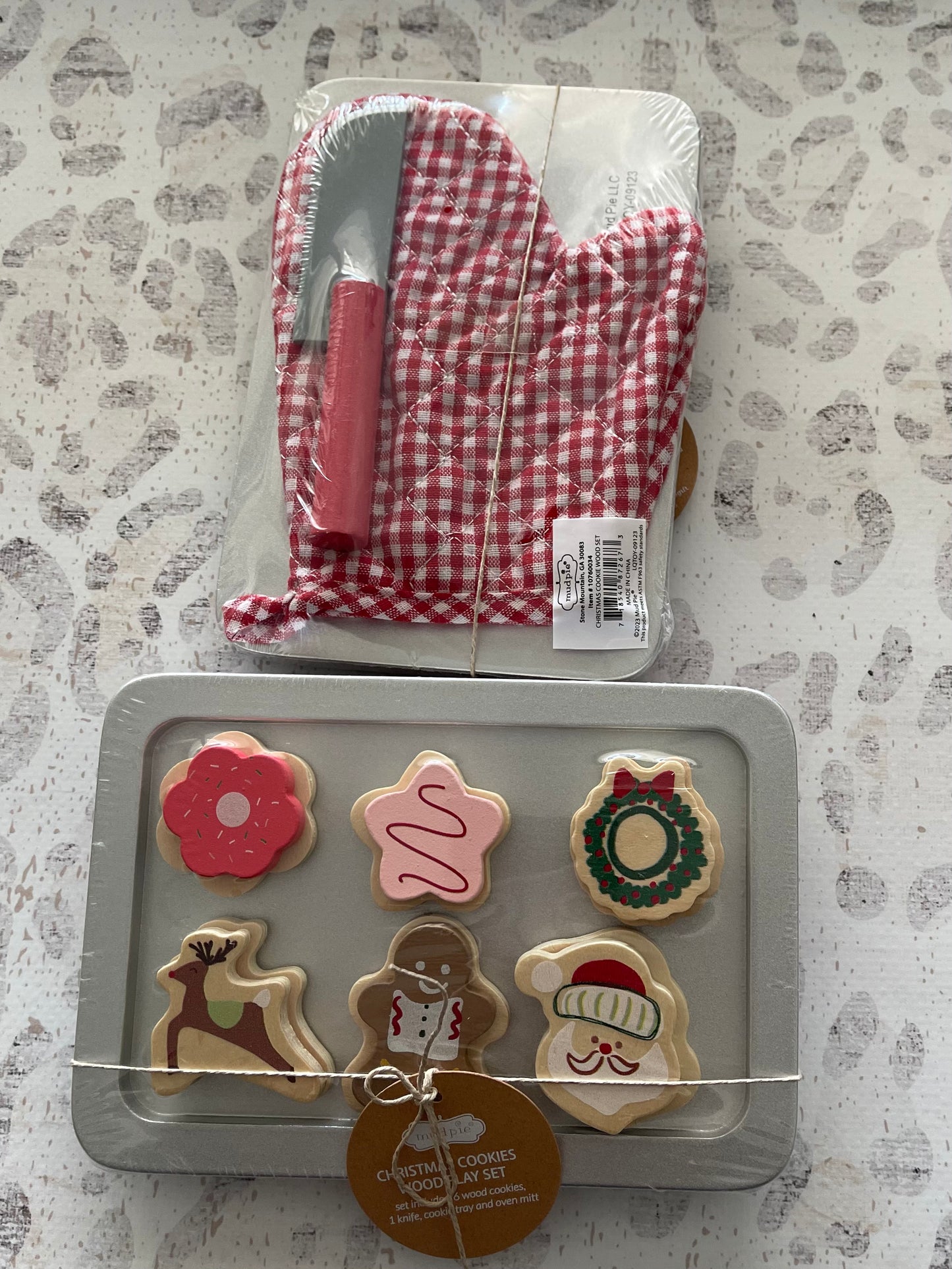 Mudpie Christmas Cookie Play Set