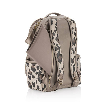 Leopard Boss Plus™ Backpack Diaper Bag - Gilliam Baby