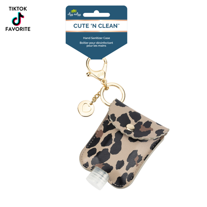 Leopard Cute 'n Clean™ Hand Sanitizer Charm