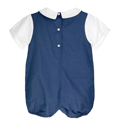 Shortall with Pintucks and Side Tabs