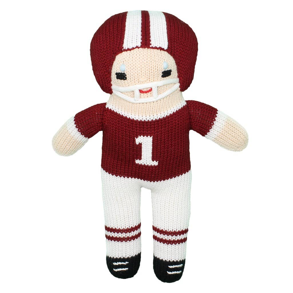 Football Player Knit Dolls - McGough Twins