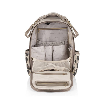 Leopard Boss Plus™ Backpack Diaper Bag - Gilliam Baby