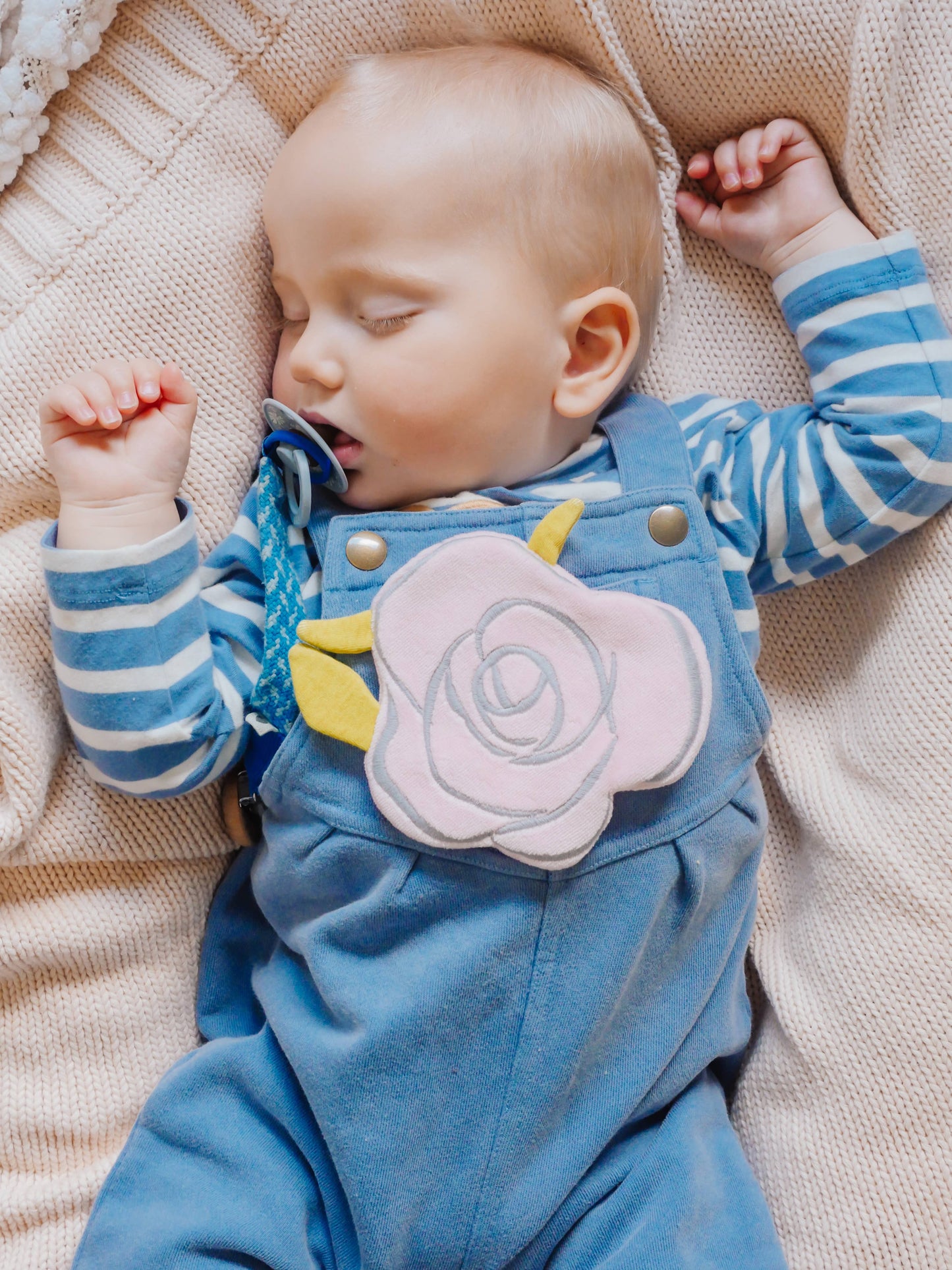 Scrunchie Flower Rose with Crinkle