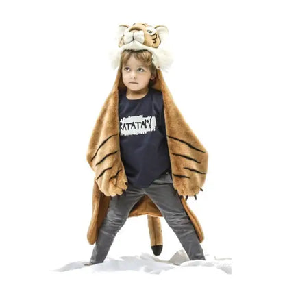 Huggable Dress-Up Animal Disguise Blankets!