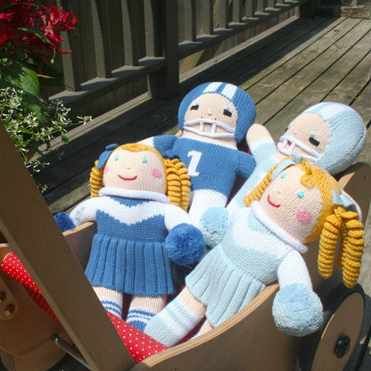 Cheerleader Knit Dolls