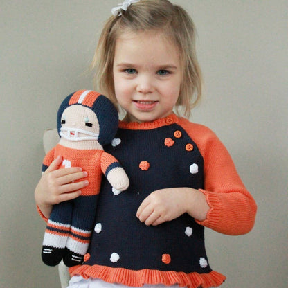 Football Player Knit Dolls