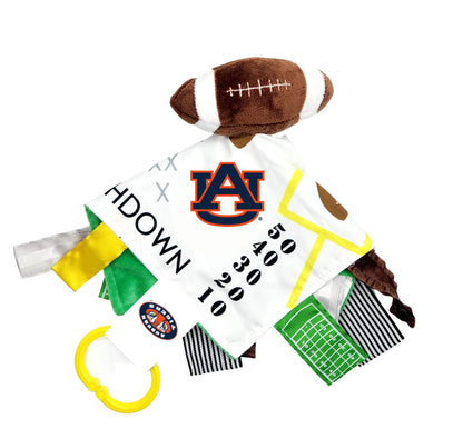 Auburn Tigers Stroller Tag Toy Learning Lovey