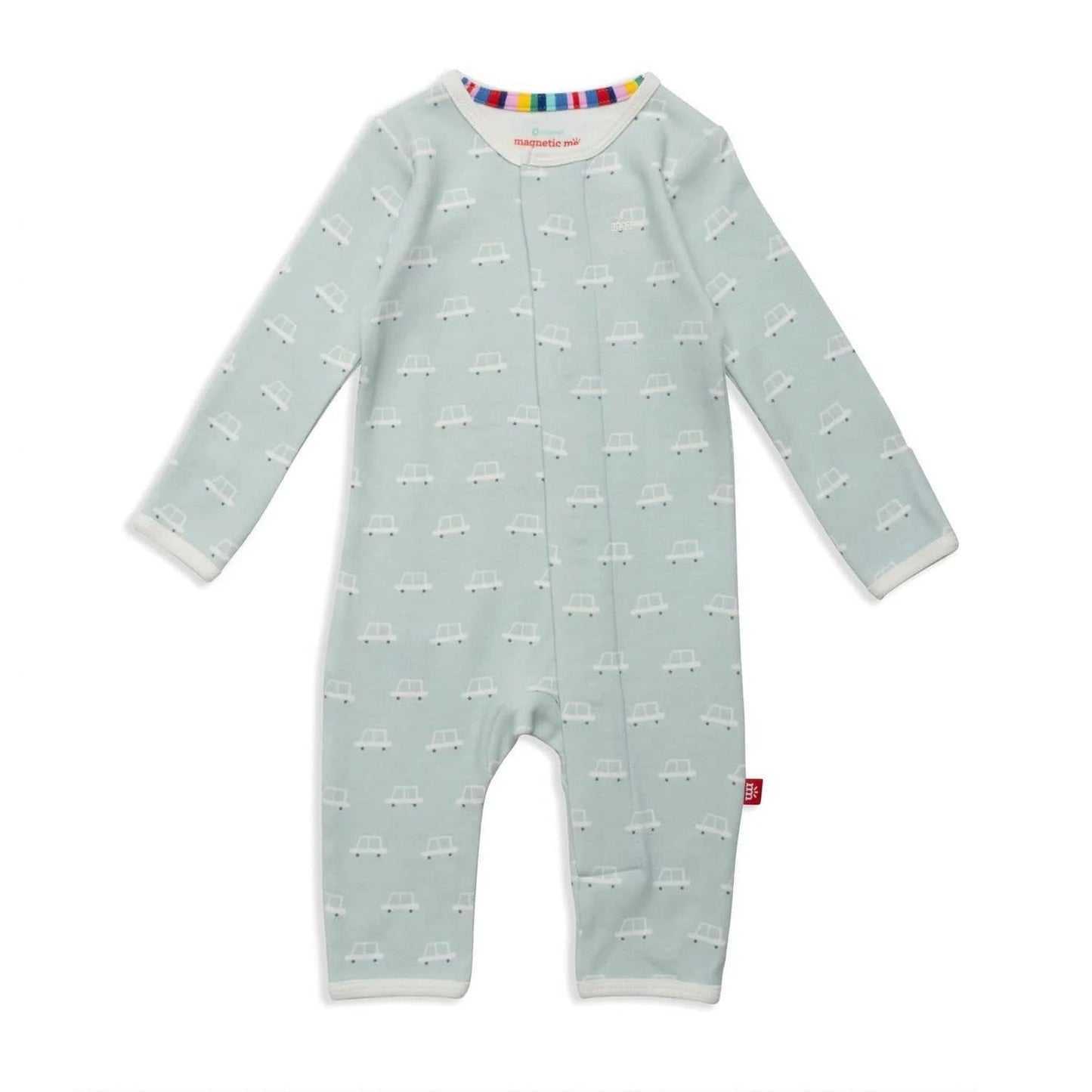 Magnetic Me Beep Beep Time for Sleep Organic Magnetic Coverall