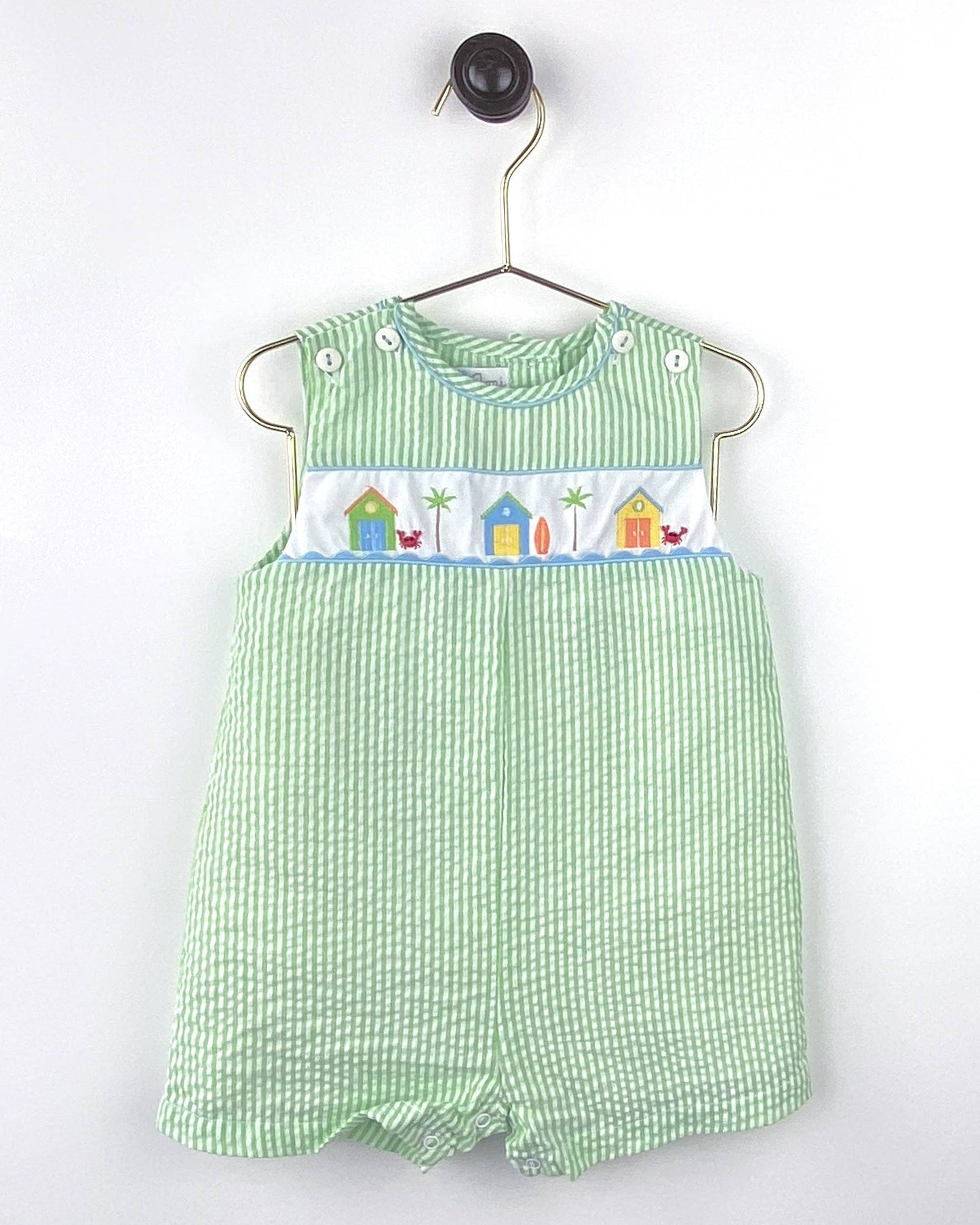 Beach House Embroidered Sunsuit