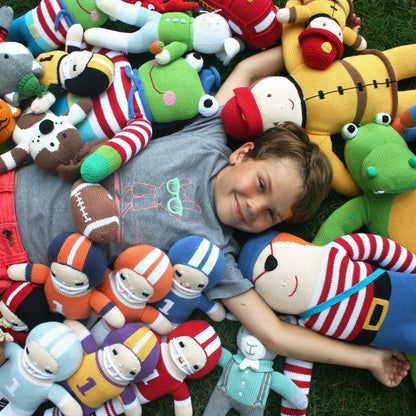 Football Player Knit Dolls