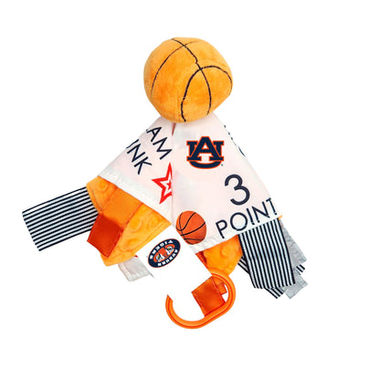 Auburn Tigers Stroller Tag Toy Learning Lovey