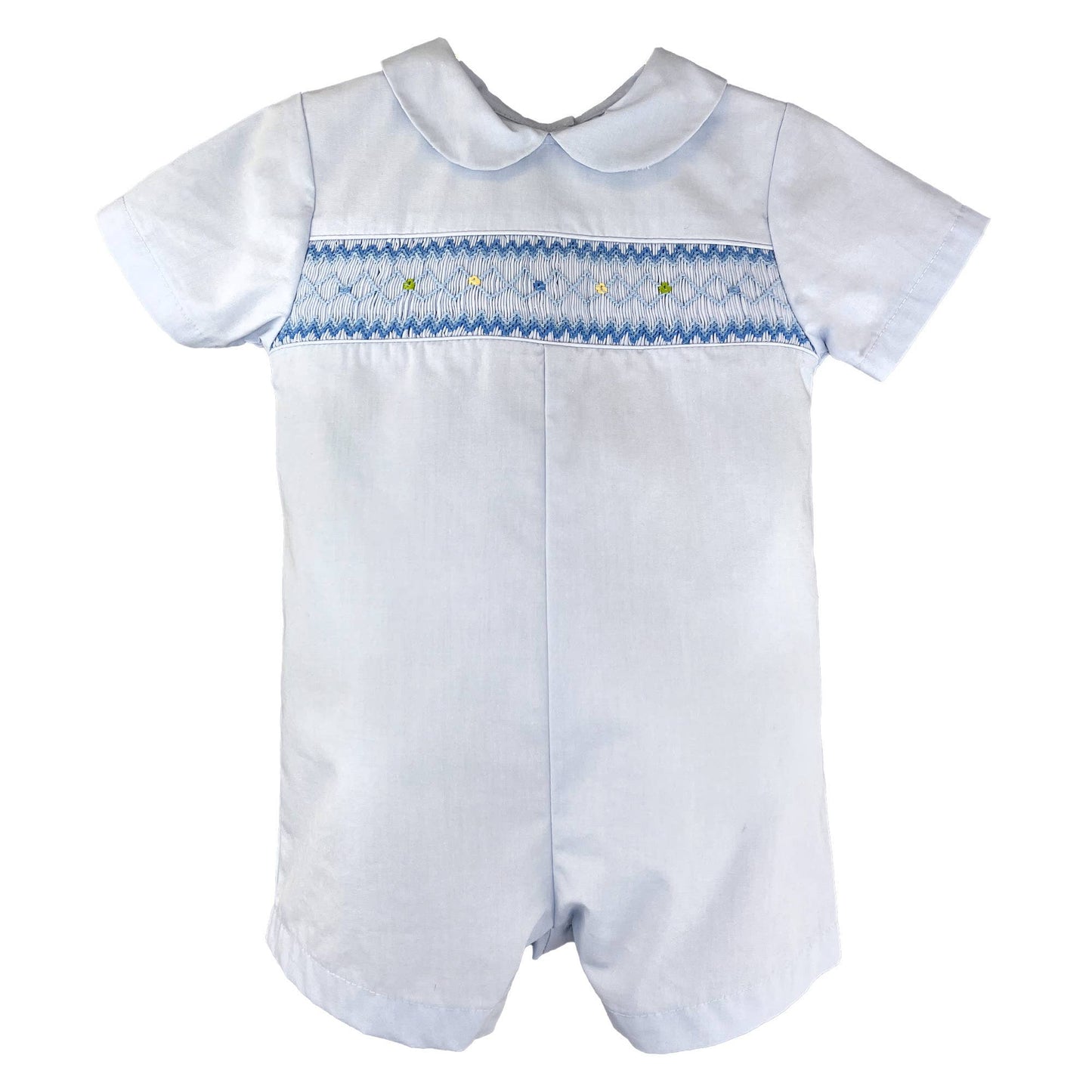 Romper with Corded Smocking