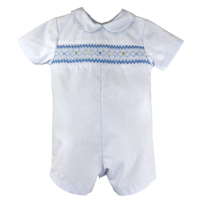 Romper with Corded Smocking