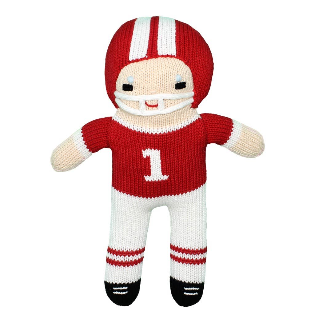 Football Player Knit Dolls