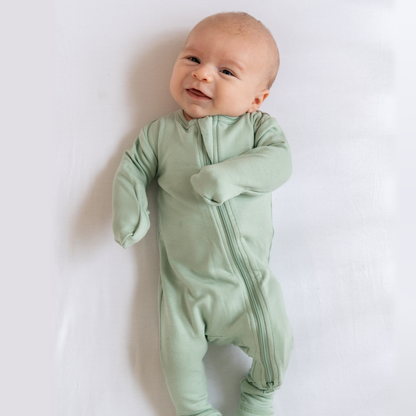 Baby Bamboo Pajamas w/ DreamCuffs™