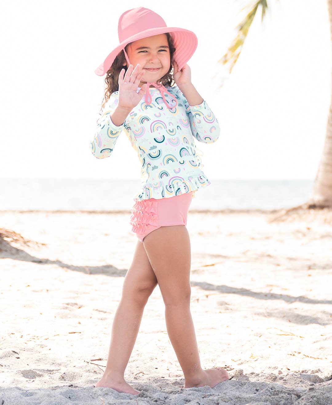 Pink Swim Hat