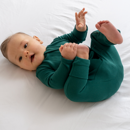 Baby Bamboo Pajamas w/ DreamCuffs™