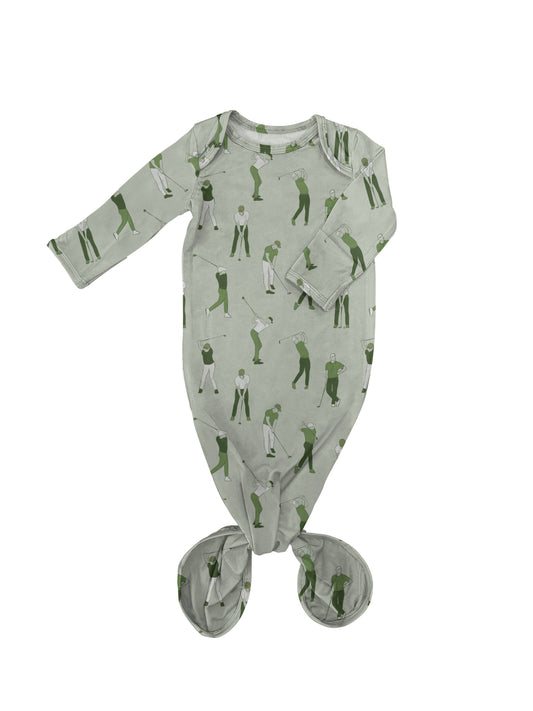 Golf Knotted Infant Gown