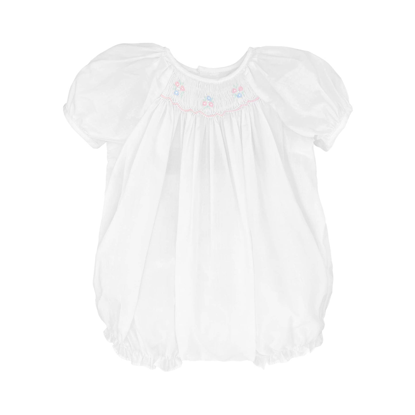 Petit Ami Bubble with Novelty Smocking - McGough Twins