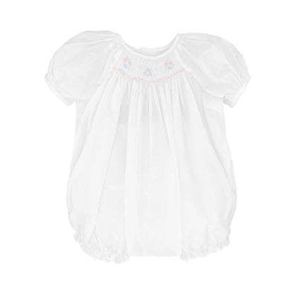 Petit Ami Bubble with Novelty Smocking - McGough Twins