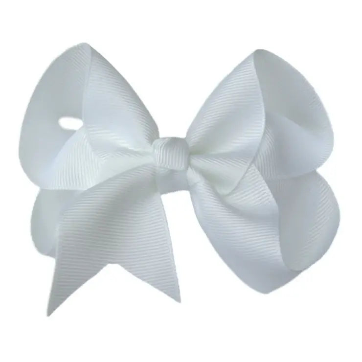 5 inch (1.5 inch Ribbon Width) Solid Grosgrain Bow