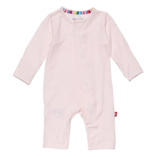 Magnetic Me Pin Dot Pink Modal Magnetic Coverall