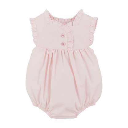 Mudpie Pink Ruffle Baby Bubble