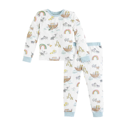 Mudpie Noah's Ark Pajamas